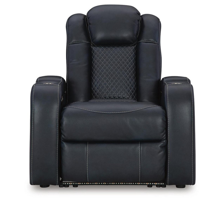 Fyne-Dyme Sofa, Loveseat and Recliner - Sapphire