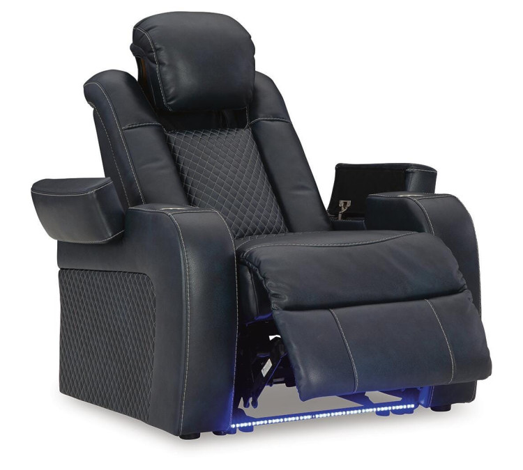 Fyne-Dyme Sofa, Loveseat and Recliner - Sapphire