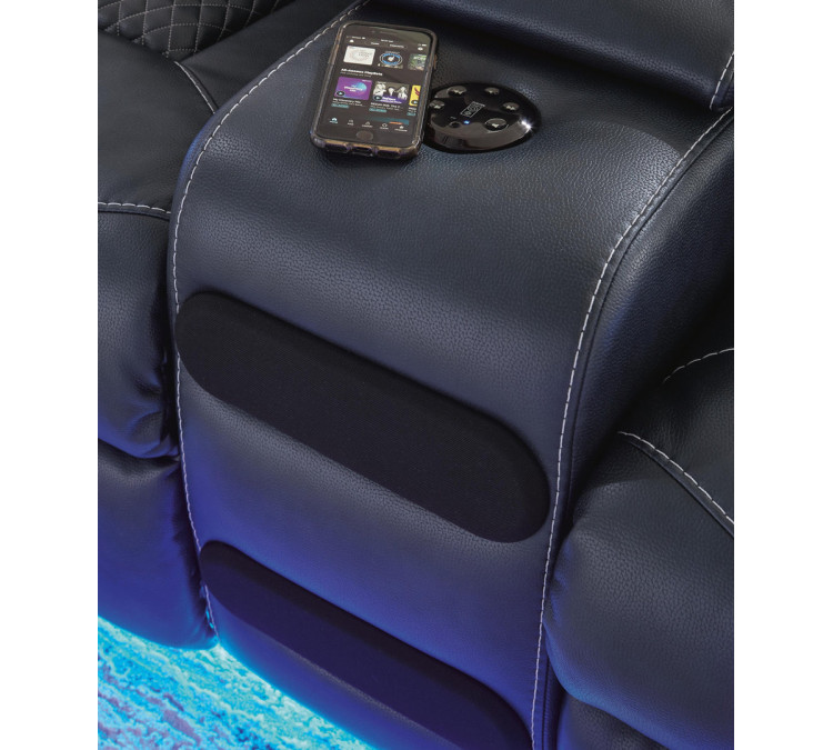 Fyne-Dyme Sofa, Loveseat and Recliner - Sapphire