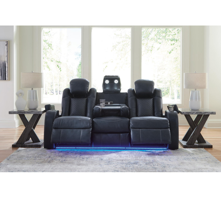 Fyne-Dyme Sofa, Loveseat and Recliner - Sapphire