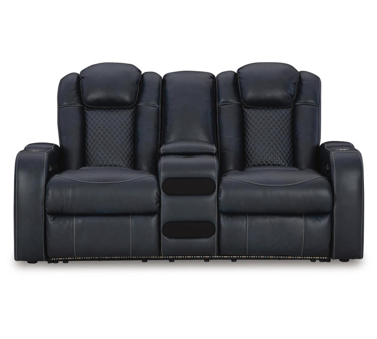 Fyne-Dyme Sofa, Loveseat and Recliner - Sapphire