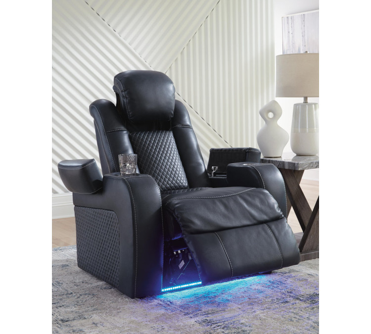 Fyne-Dyme Sofa, Loveseat and Recliner - Sapphire