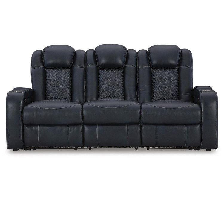 Fyne-Dyme Sofa, Loveseat and Recliner - Sapphire