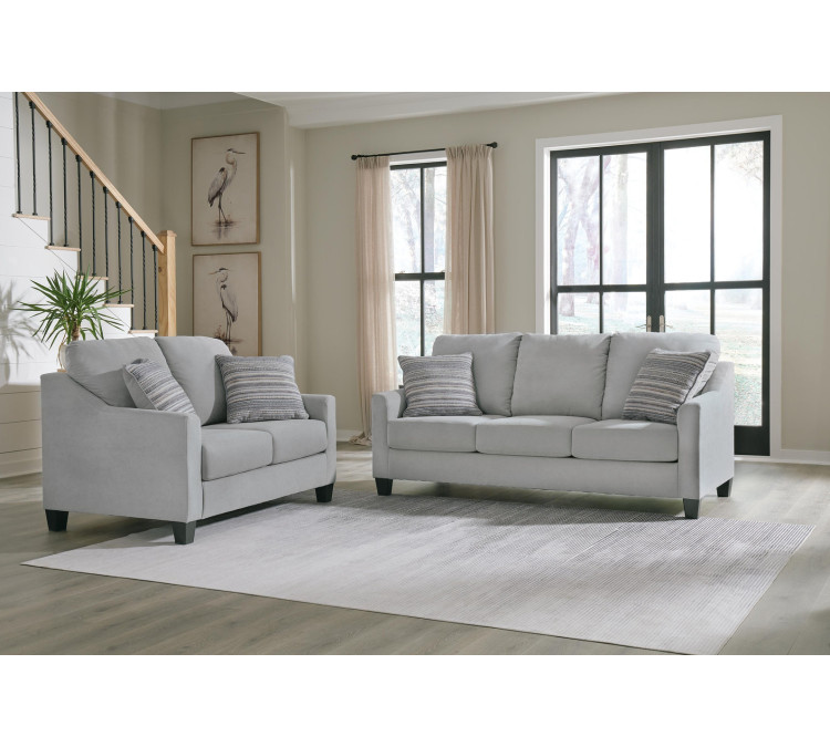 Adlai Sofa and Loveseat - Shadow