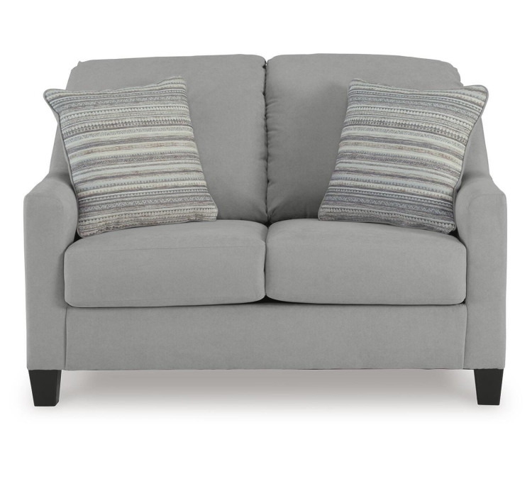 Adlai Sofa, Loveseat, Chair and Ottoman - Shadow
