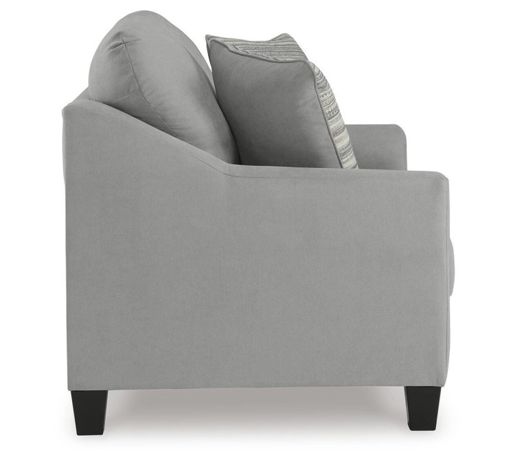 Adlai Sofa, Loveseat, Chair and Ottoman - Shadow
