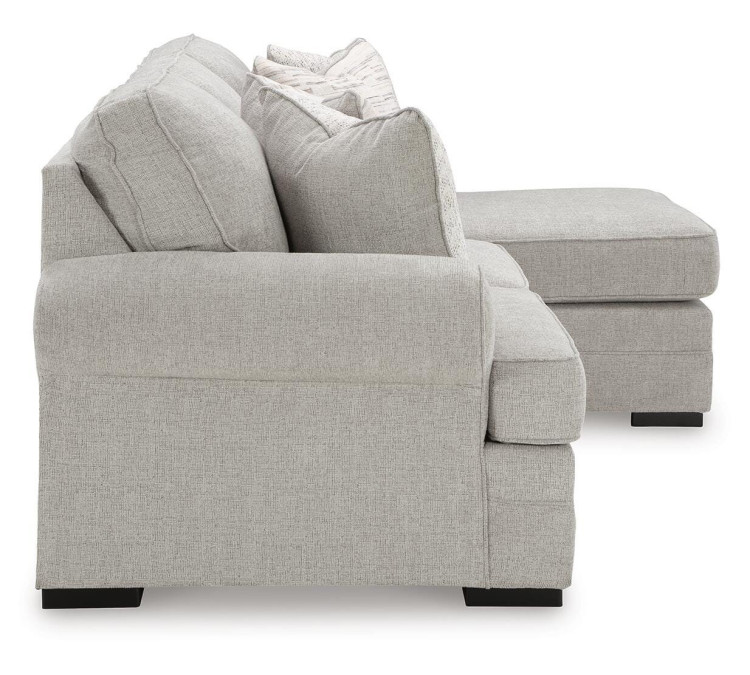 Eastonbridge Sofa Chaise, Chair, and Ottoman - Shadow