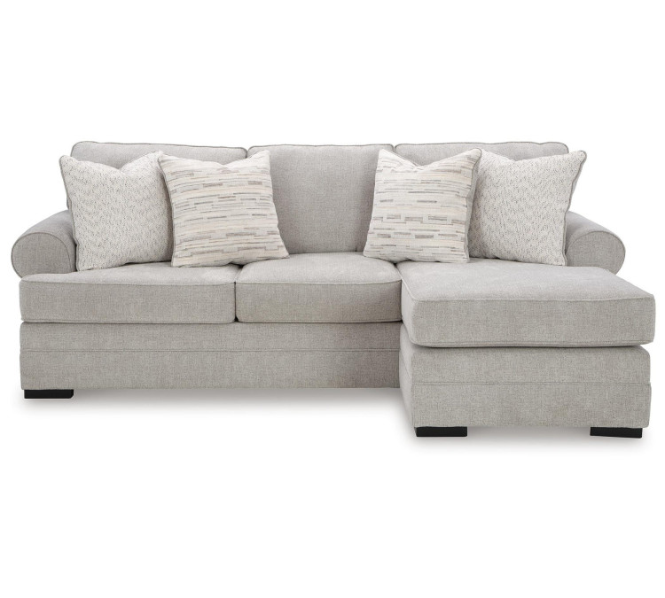 Eastonbridge Sofa Chaise, Chair, and Ottoman - Shadow