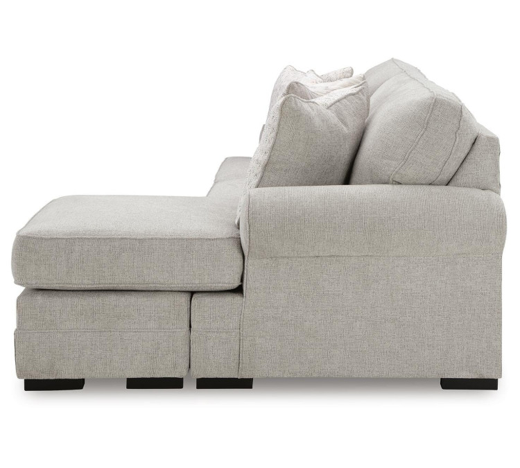 Eastonbridge Sofa Chaise, Chair, and Ottoman - Shadow