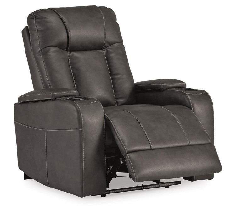 Feazada Power Recliner - Shadow