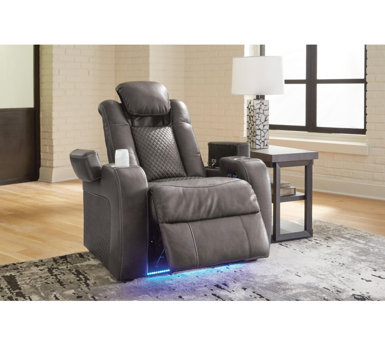 Fyne-Dyme Power Recliner - Shadow