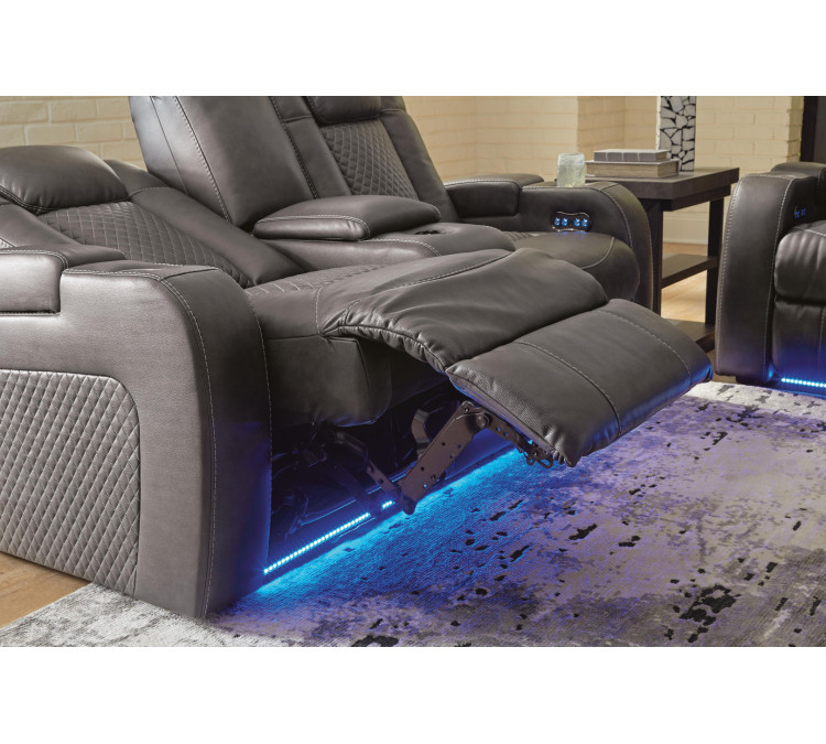 Fyne-Dyme Sofa and Loveseat - Shadow