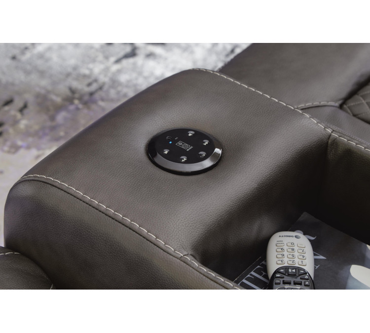 Fyne-Dyme Sofa and Loveseat - Shadow