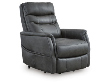 Strawbill Power Lift Recliner - Shadow