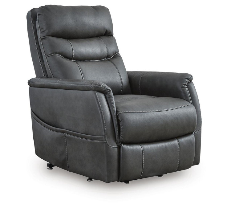Strawbill Power Lift Recliner - Shadow