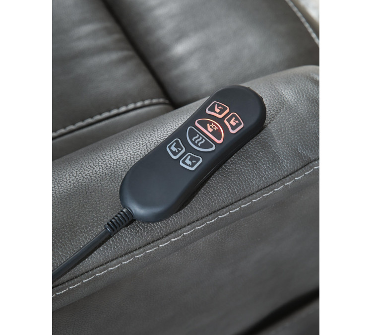 Strawbill Power Lift Recliner - Shadow