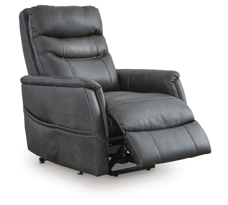 Strawbill Power Lift Recliner - Shadow
