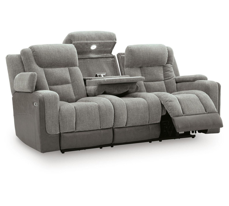 Ultimax Power Reclining Sofa - Shadow