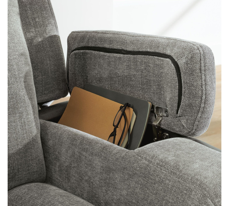 Ultimax Power Reclining Sofa - Shadow