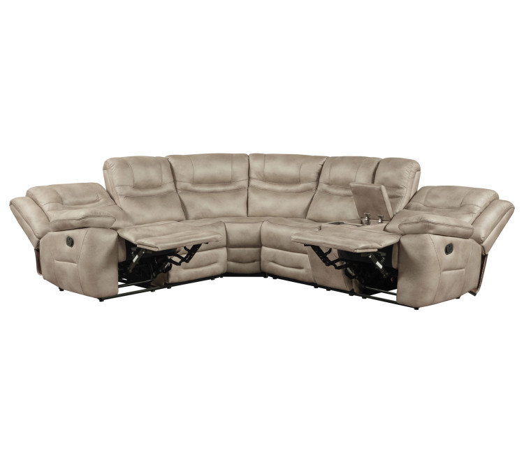 Shelton 3/Piece Manual Reclining Sectional