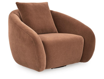 Yahya Swivel Accent Chair - Sienna