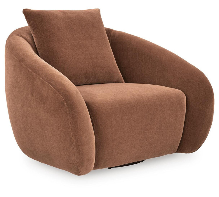 Yahya Swivel Accent Chair - Sienna