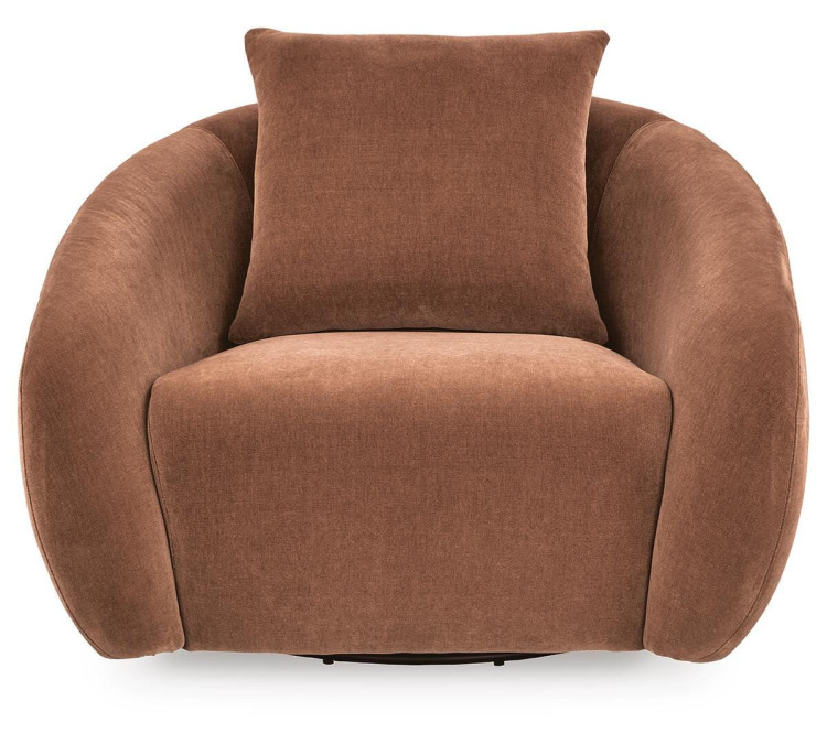 Yahya Swivel Accent Chair - Sienna