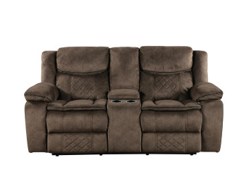 Silverado – Loveseat – Brown