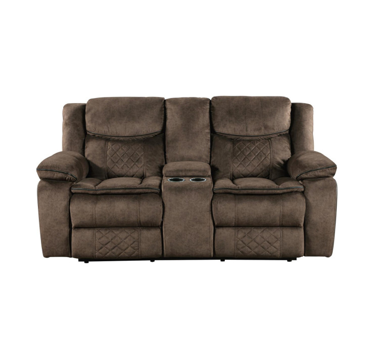 Silverado – Loveseat – Brown