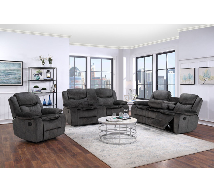 Silverado – Loveseat – Grey