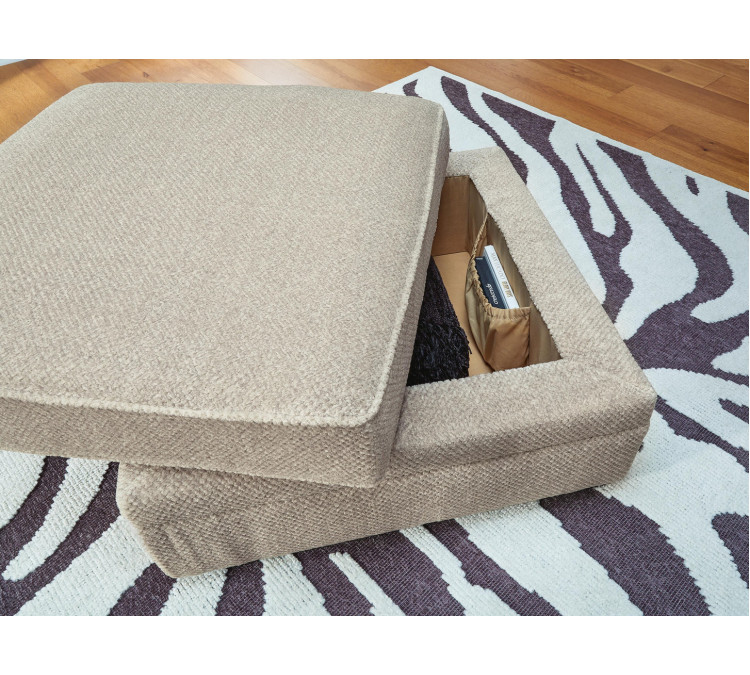 Calnita Chair and Ottoman - Sisal
