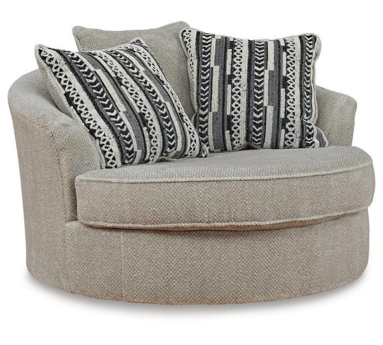 Calnita Chair and Ottoman - Sisal