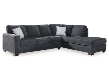 Altari 2-Piece Sleeper Sectional with Chaise - Slate