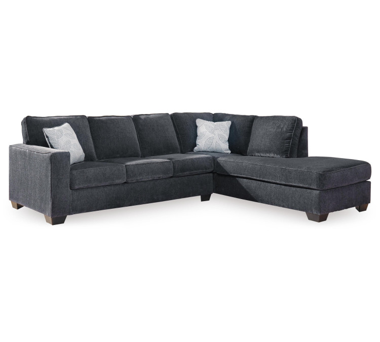 Altari 2-Piece Sleeper Sectional with Chaise - Slate