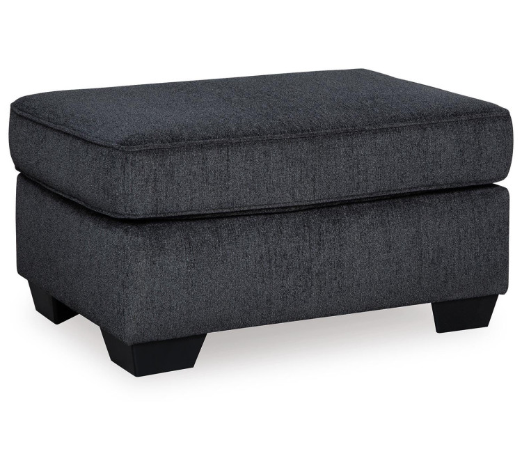 Altari Chair and Ottoman - Slate