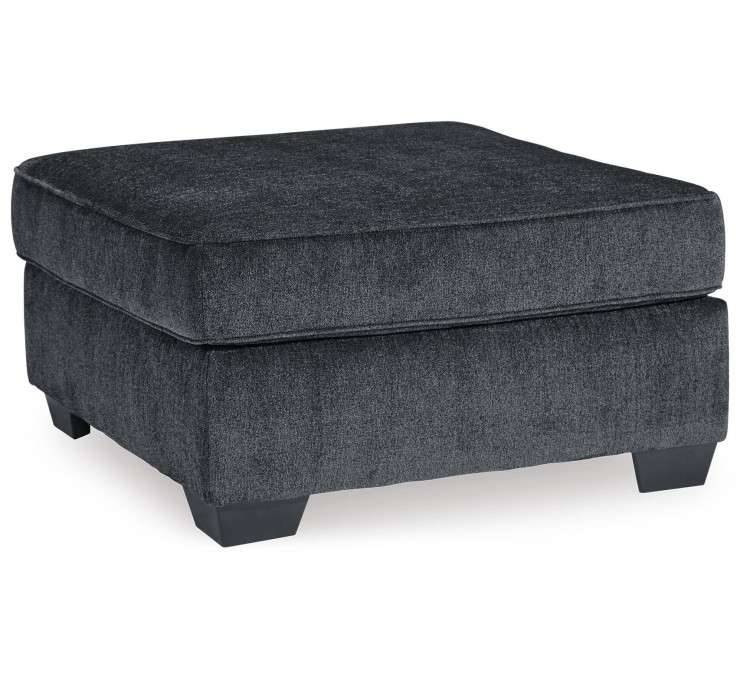 Altari Oversized Accent Ottoman - Slate