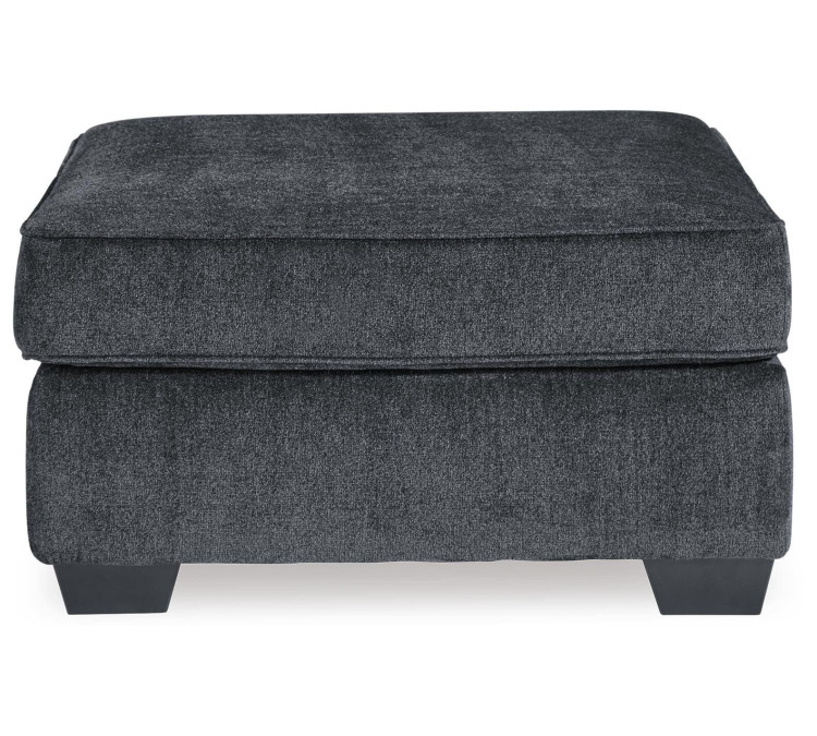 Altari Oversized Accent Ottoman - Slate
