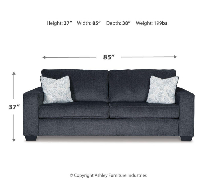 Altari Queen Sofa Sleeper - Slate