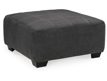 Ambee Oversized Accent Ottoman - Slate