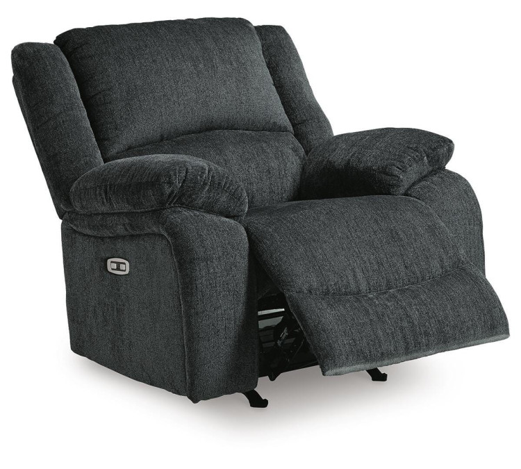 Draycoll Power Recliner - Slate