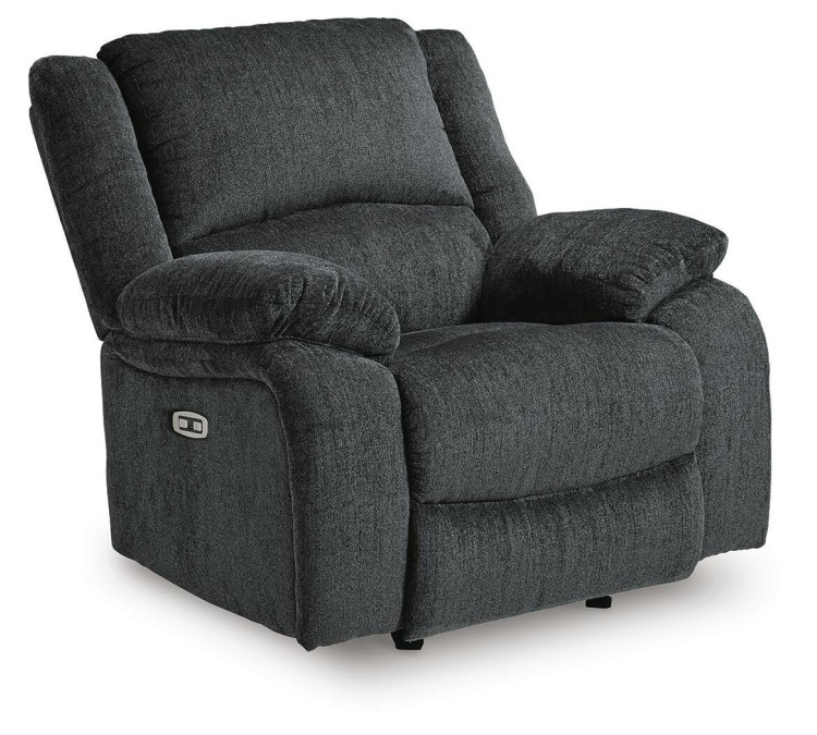 Draycoll Sofa, Loveseat and Recliner - Slate