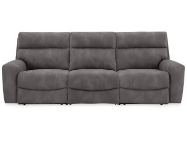 Next-Gen Durapella 3-Piece Power Reclining Sectional - Slate