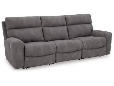 Next-Gen Durapella 3-Piece Power Reclining Sectional Sofa - Slate