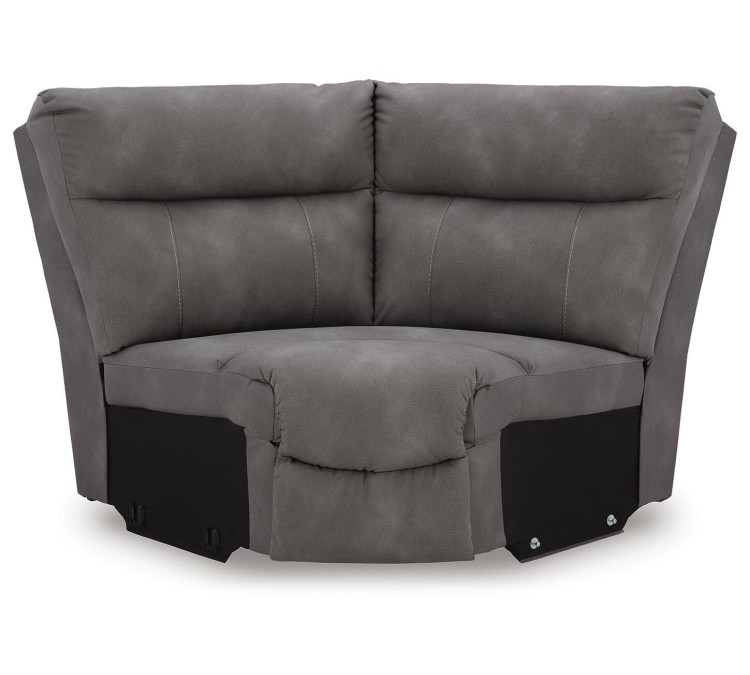 Next-Gen Durapella 4-Piece Power Reclining Sectional - Slate