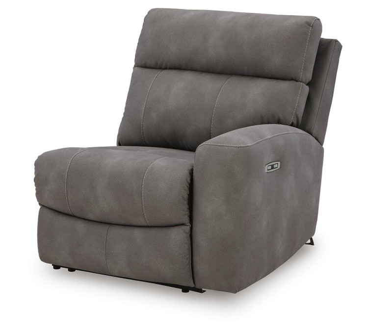 Next-Gen Durapella 4-Piece Power Reclining Sectional - Slate