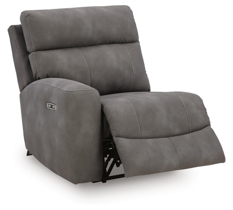 Next-Gen Durapella 4-Piece Power Reclining Sectional - Slate