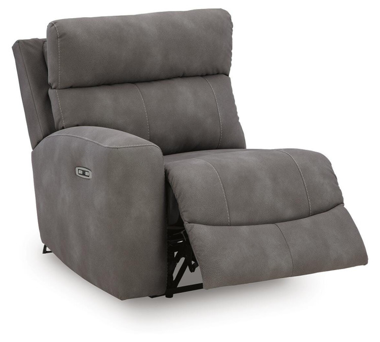 Next-Gen Durapella 4-Piece Power Reclining Sectional - Slate