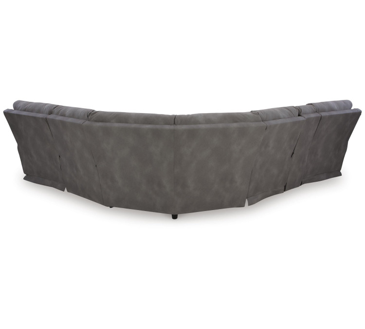 Next-Gen Durapella 6-Piece Power Reclining Sectional - Slate