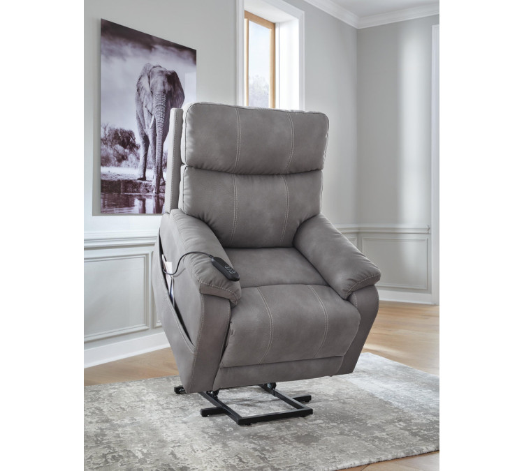 Next-Gen Durapella Power Lift Recliner - Slate