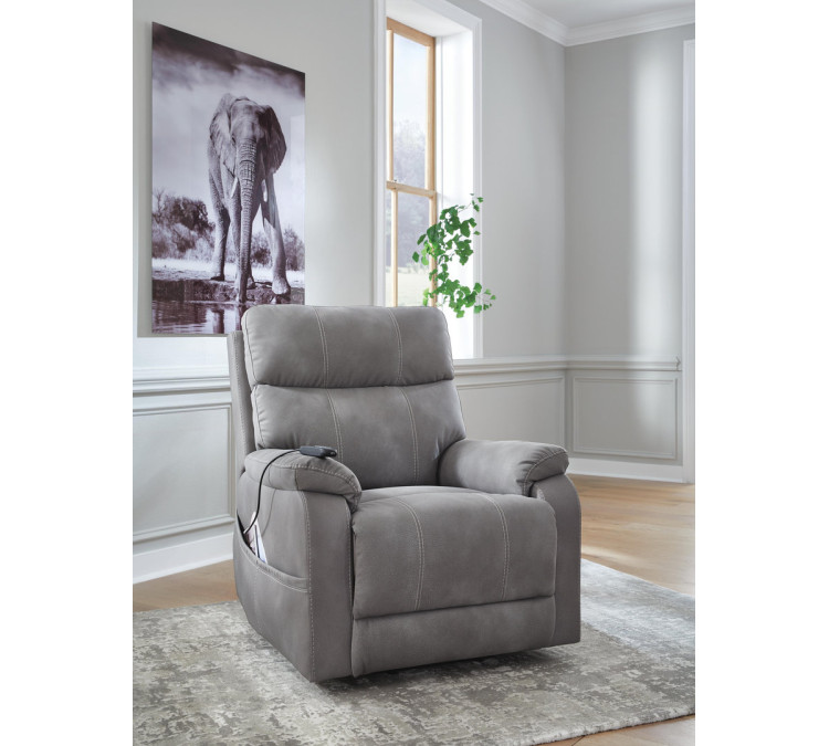 Next-Gen Durapella Power Lift Recliner - Slate